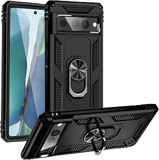 Korecase Case for Google Pixel 7 Pro with Kickstand, Black