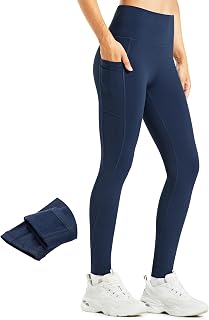 Libin Women's Winter High Waist Thermal Leggings