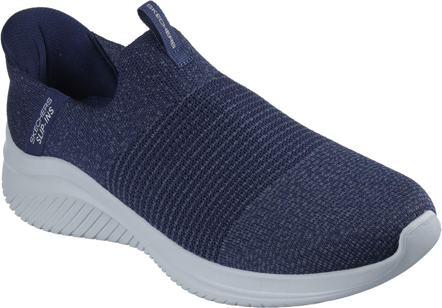 Skechers - Mens Ultra Flex 3.0 - Nezzo Slip On Shoes, Color Navy/Blue, Size: 9.5