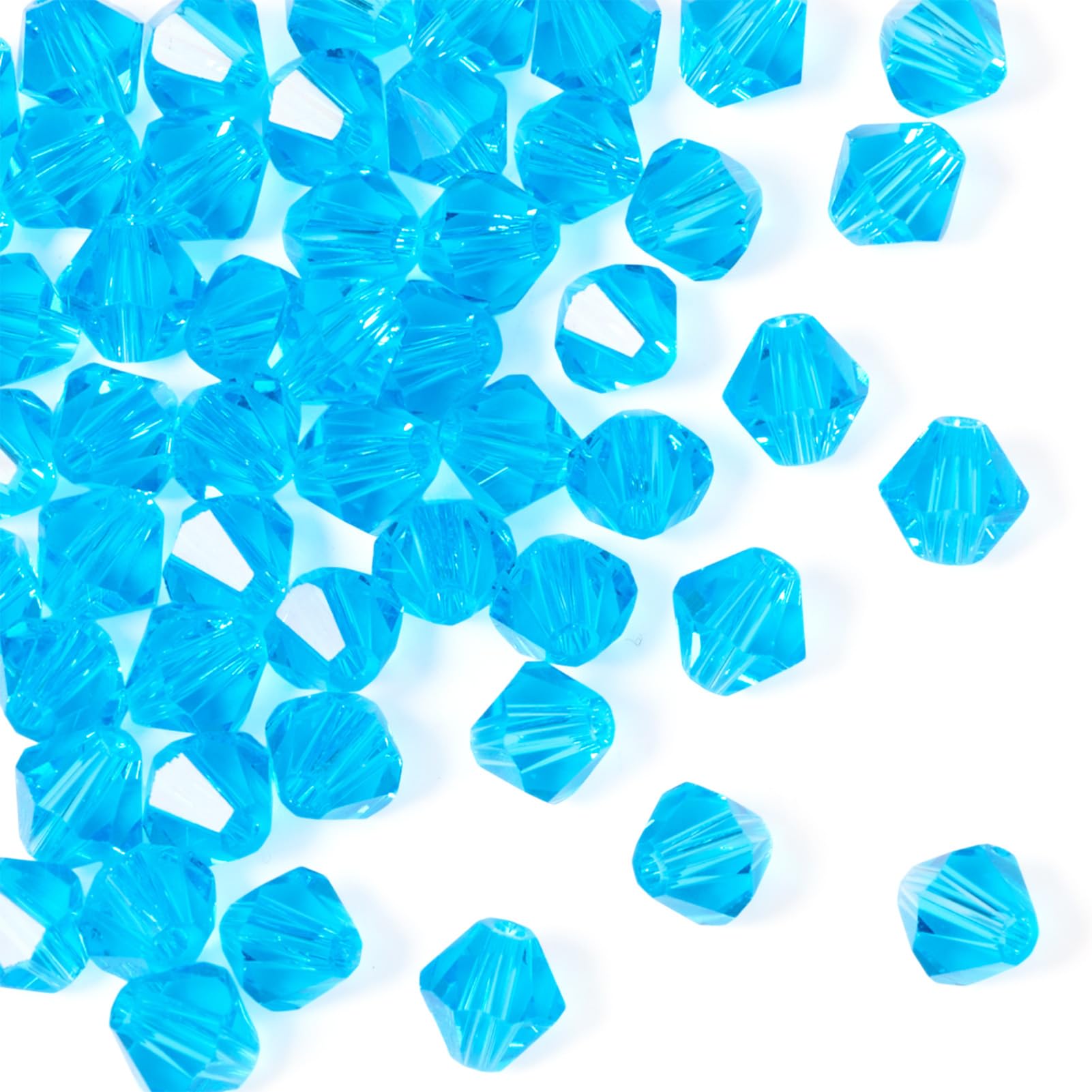 100pcs 3mm K9 Faceted Bicone Glass Beads Imitation Austrian Crystal Beads AAA Gl