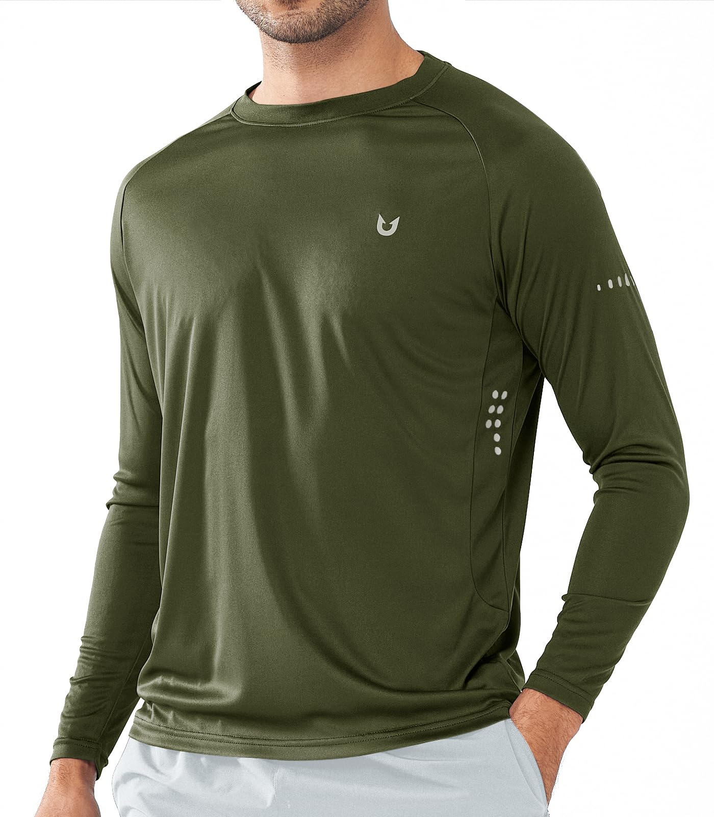 NORTHYARD UV Shirt Men's UPF 50+ Sun Protection Rash Guard Quick-Drying Long Sle