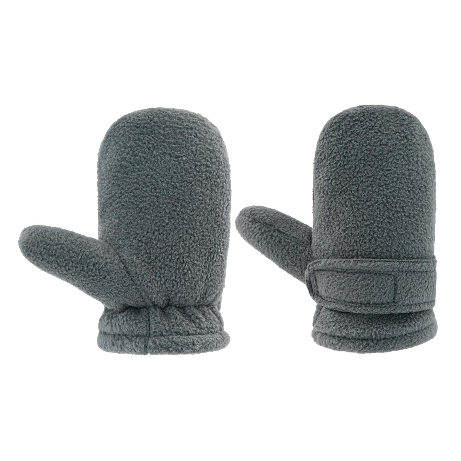 RAOEXI Toddler Infant Winter Mittens Fleece Lined Adjustable Baby Boys Girls Thi