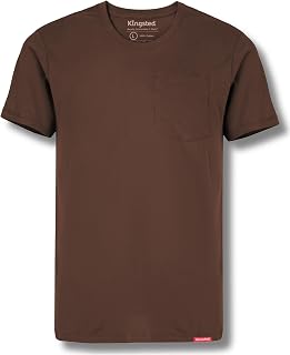 Kingsted Pocket T-Shirts for Men - Super Soft & Comfy 100% Cotton Shirts