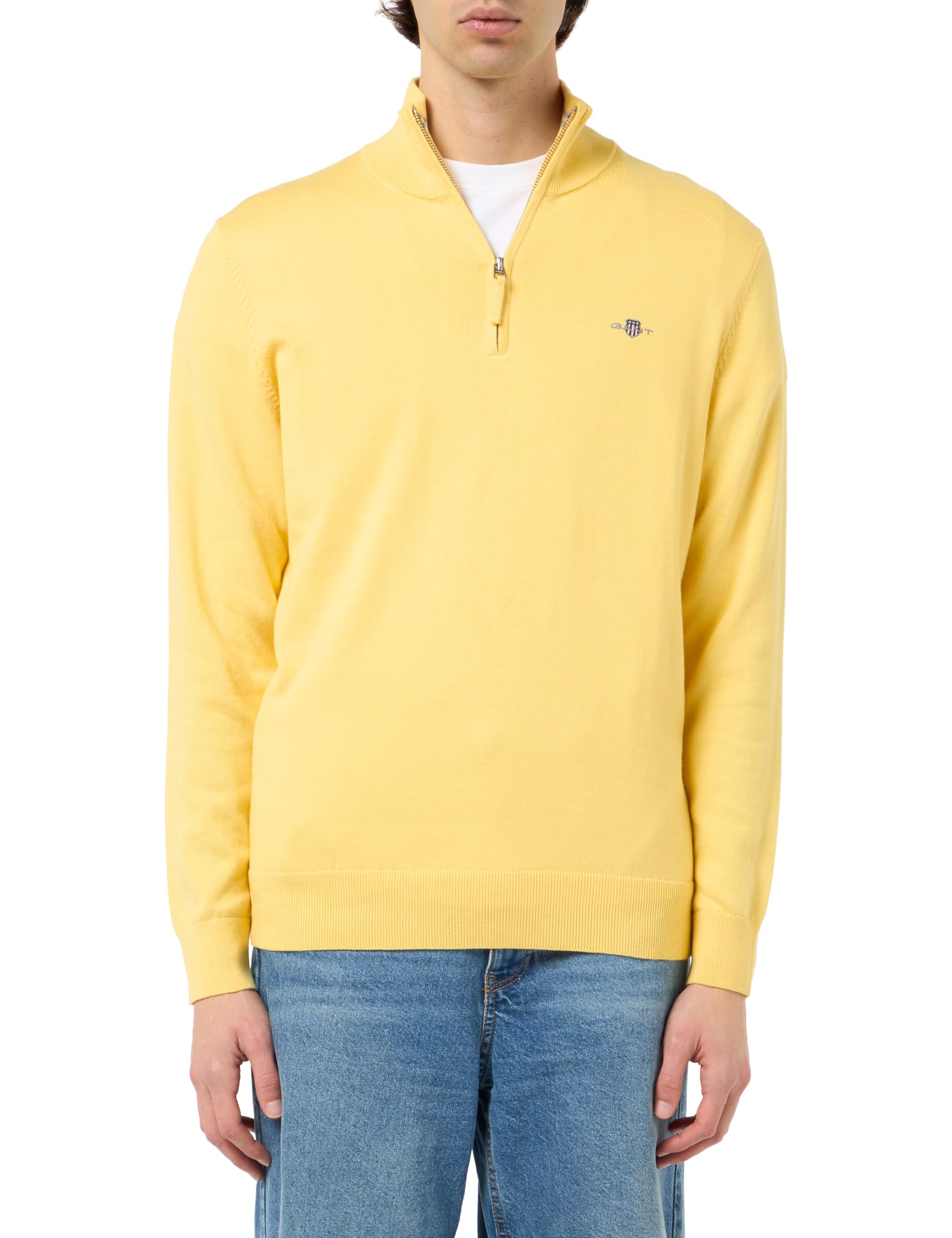 GANT Classic Cotton Halfzip Sweater Men