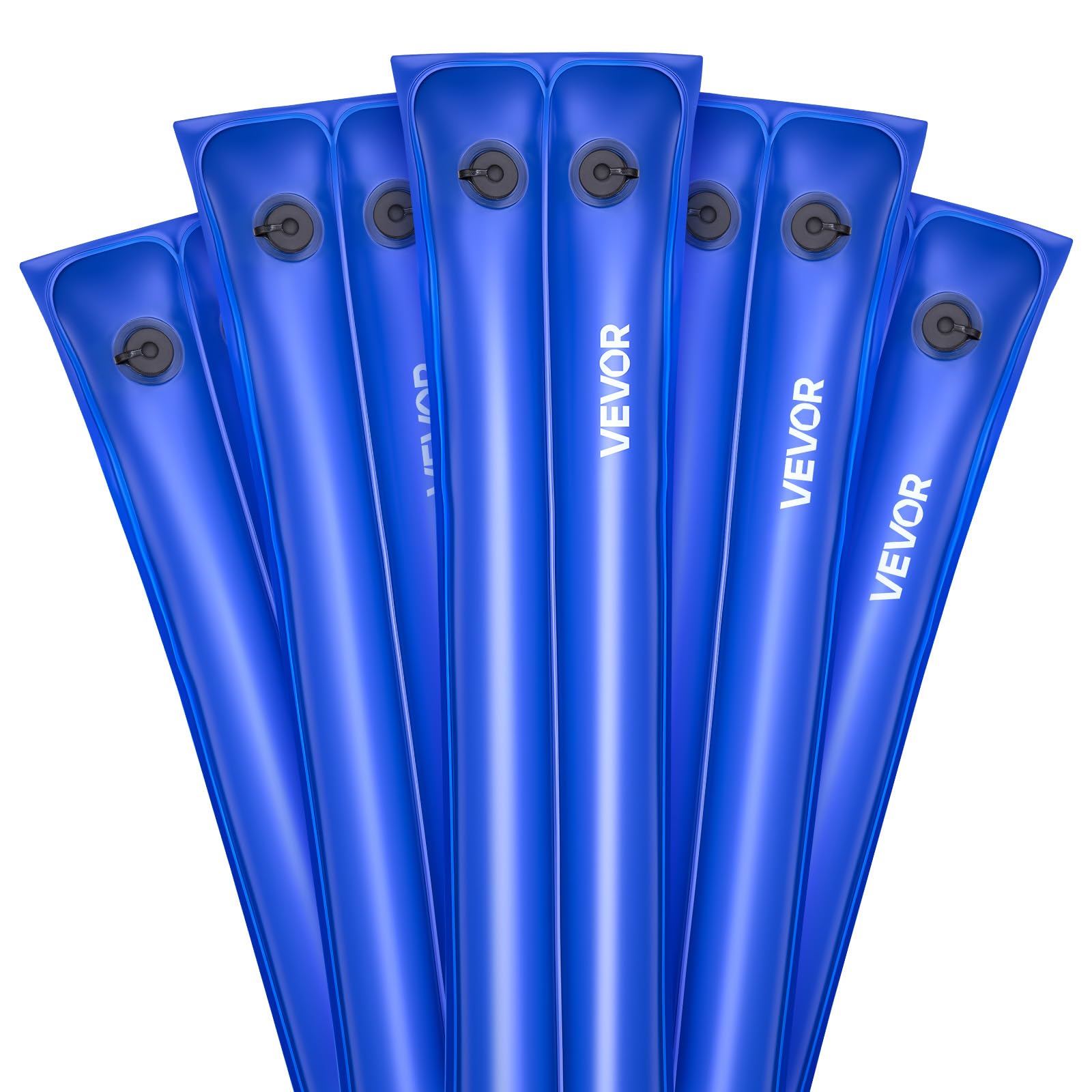 VEVOR Pool Cover Water Bags, 5 Packs 10 Ft, Double Chamber Pool Cover Water Tube
