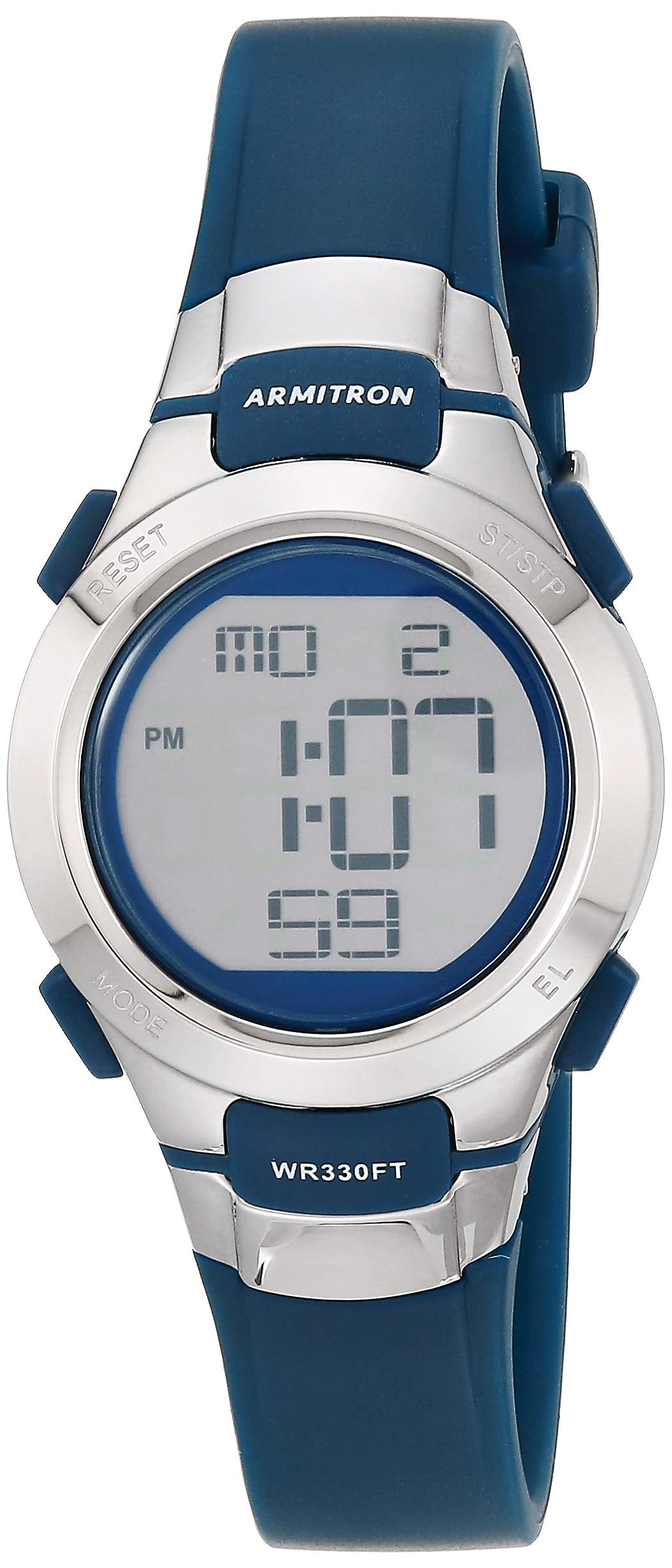 Armitron Sport - Digital Chronograph Watch with Resin Strap for Women