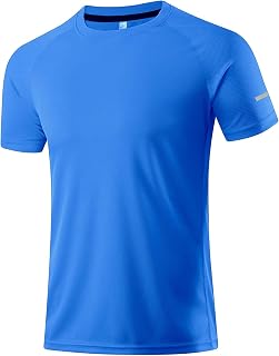 Paquete de 1/3/5 camisetas de malla para entrenamiento para hombre, camisetas de gimnasio de secado rápido, atléticas, de manga corta, absorbe la humedad