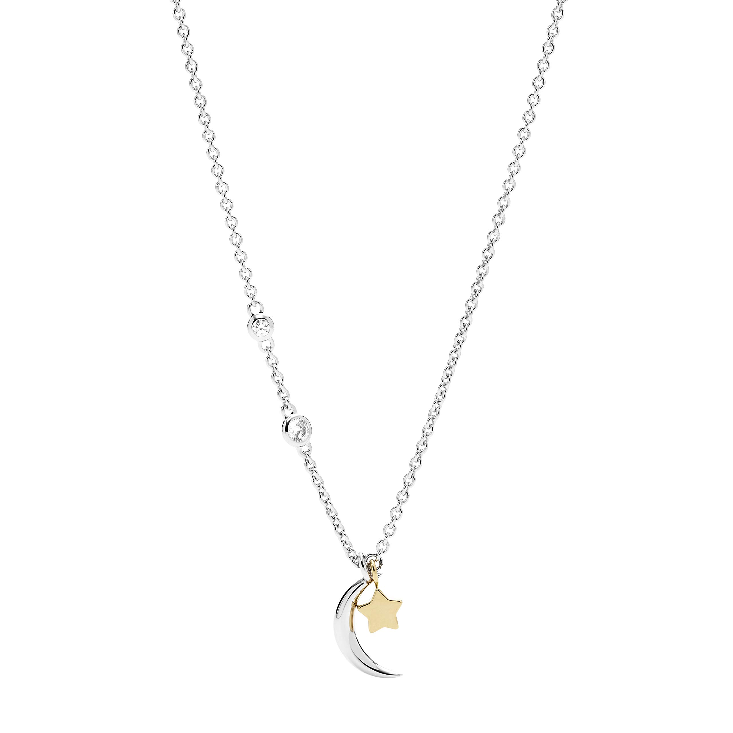 Fossil Women's Sutton Stainless Steel Butterfly Necklace and Earrings Gift Set