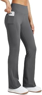 WILLIT Women's Thermal Leggings Yoga Leggings Winter Warm Sports Leggings High Waist with Pockets