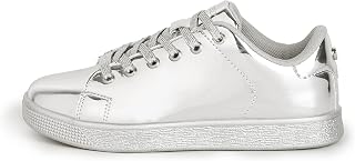 LUCKY STEP Women's Sparkly Glitter Shoes Bling Shiny