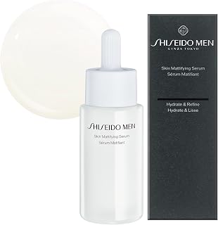 Shiseido Men Beauty Serum, Men's, Skin Matte Serum, 0.7 fl oz (20 ml), Quasi-Drug, Shiny, Sticky, Prevents Acne, Pores, Sebum, Herbal Woody Scent, Dicalium Glycyrrhtate, Shiseido Men