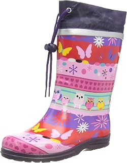 Beck girls' rubber boots with owl motif