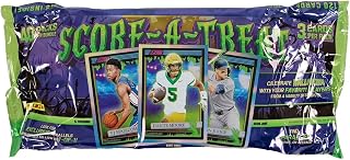 2026 Panini Score A Treat Multi Sport Halloween Treat Packs – Trick-or-Treat Candy Alternative – Contains 120 Mixed Limited Edition Basketball, Football, Baseball and Martial Arts Cards for Kids