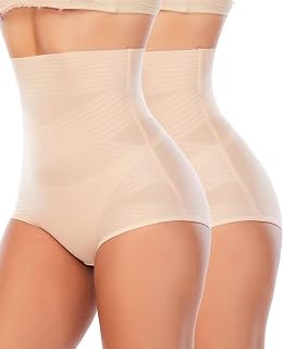 YARRCO Women's Invisible Slimming Shapewear Panties Shaping Belly Flat Abdomen High Waist Postpartum Girdle