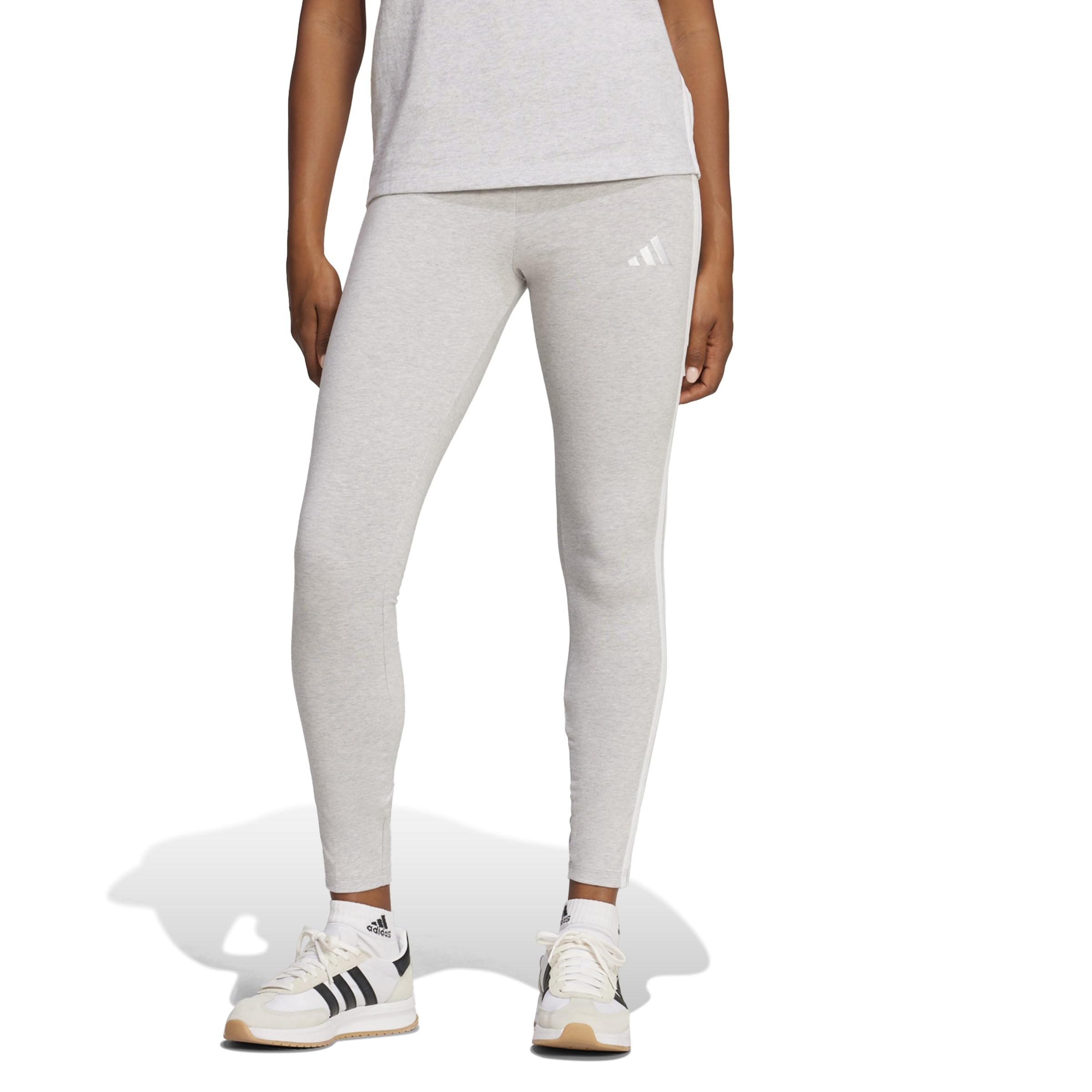 Adidas Essentials Women's Cotton 3-Stripes Leggings