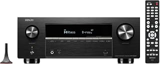 Denon AVR-X3900H 9.4 Channel AV Receiver, HEOS Multiroom Audio Streaming | 105W Power, Dolby Atmos, DTS:X, AURO-3D & IMAX Enhanced, 8K/60Hz & 4K/120Hz Video Support