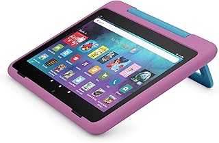 Amazon Kid-Friendly Case for Fire HD 8 tablet (Only compatible with 12th generation tablet), Jungle Cat