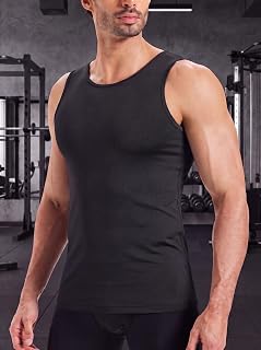 Mens Slimming Vest Sleeveless Muscle Shaper
