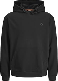 JACK & JONES Men's Jcooutdoor Sweat Hood Sn Hoodie