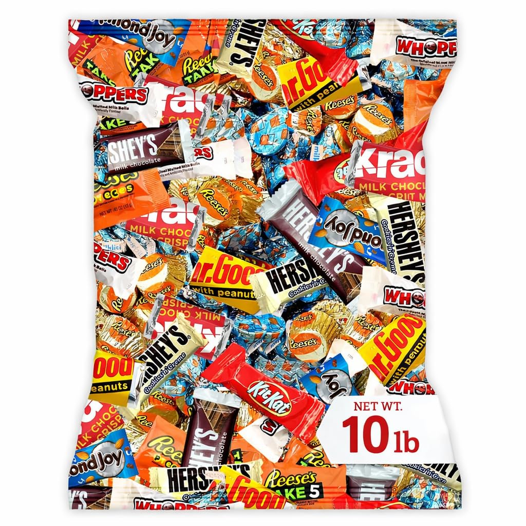 Chocolate Assorted Bulk Candy - 10 LB Chocolate Candy Variety Pack - Bulk Chocol