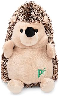 Petface Heston Hedgehog Plush Dog Toy with Squeaker (Pack of 1) | Durable Plush Toy, Encourages Interactive Play, for Cuddling