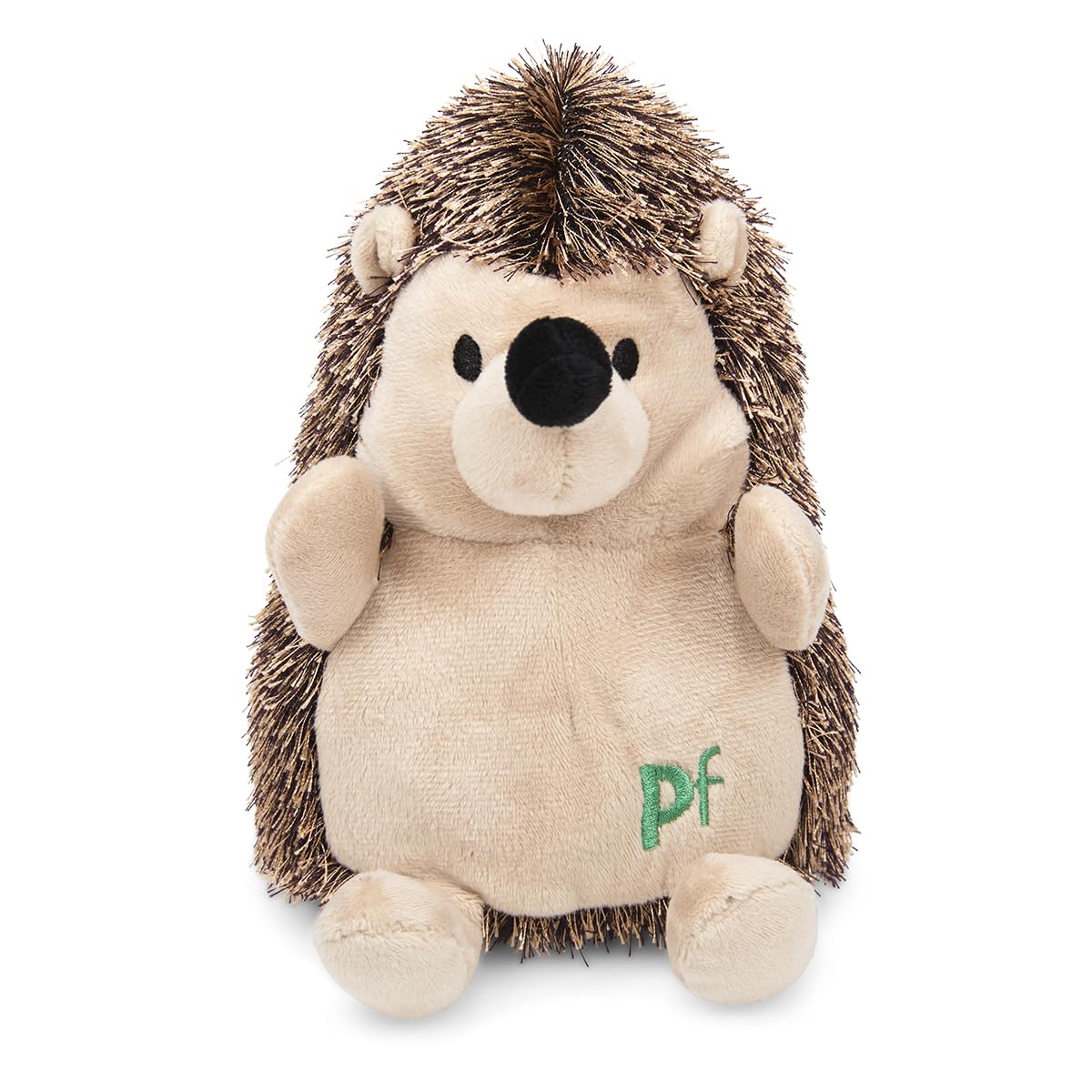 Petface Heston Hedgehog Plush Dog Toy with Squeaker (Pack of 1) | Durable Plush 