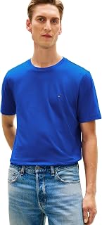 Tommy Hilfiger Men's Light Interlock Teemw0mw37508 T-Shirts (Pack of 1)
