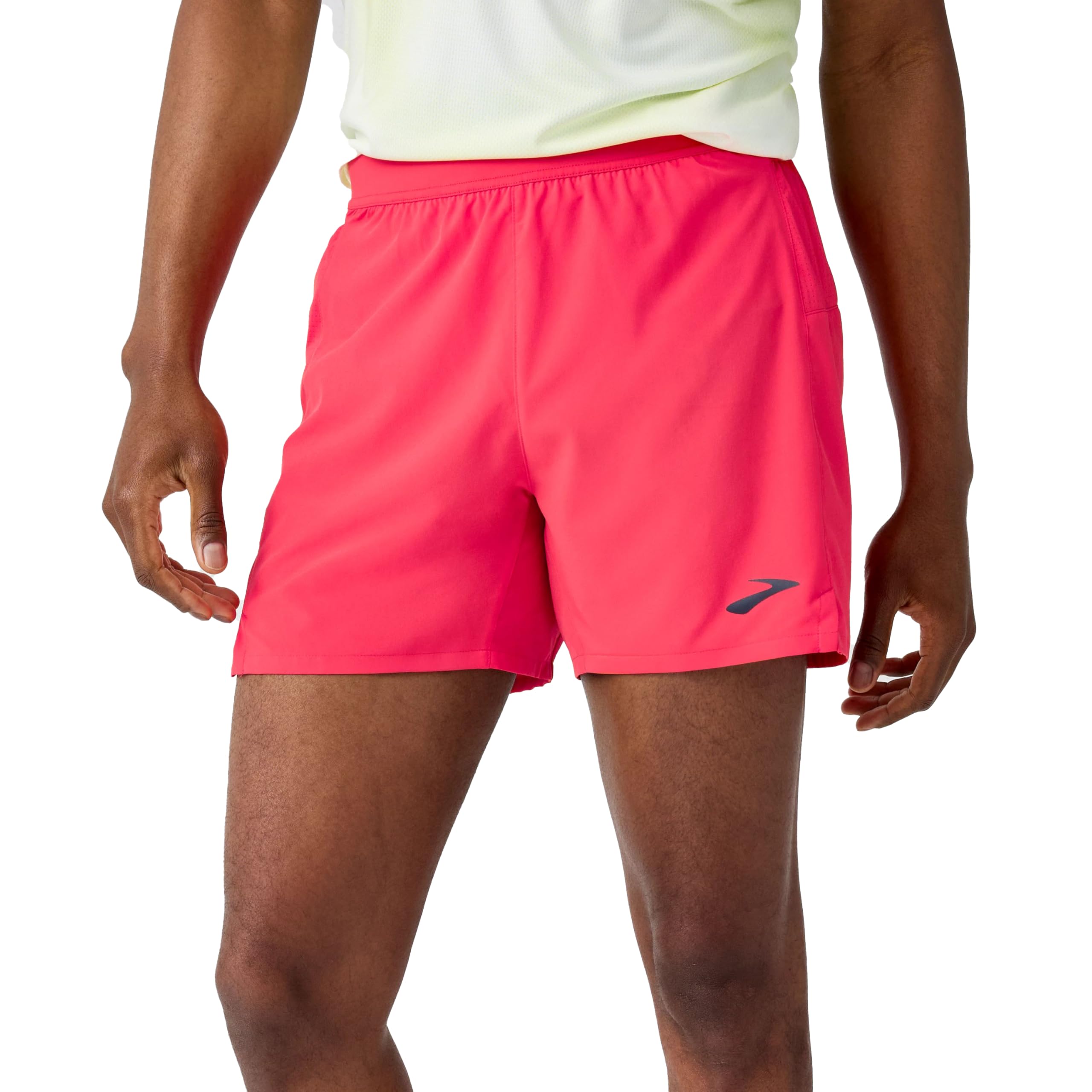 Brooks Men's Journey 5" Short, Lightweight, Supportive Fit Athletic Shorts with 