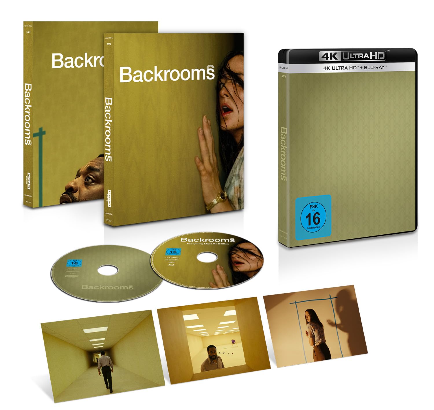 Backrooms: Everything Must Go. UHD + Blu-ray (Coll. Ed.)