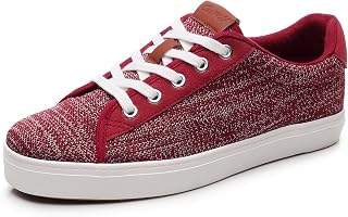 Cull4U Women's Flexible Knitting Low-Top Sneaker Shoes