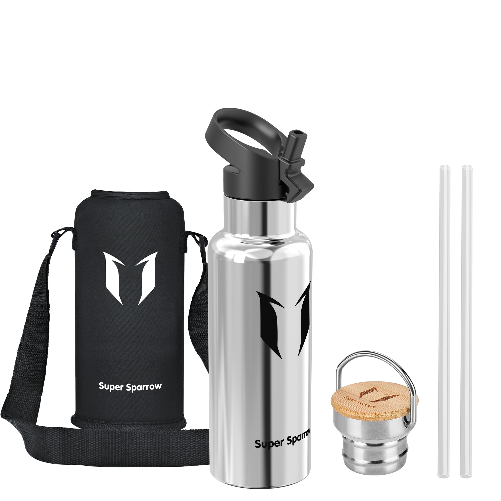 Super Sparrow Stainless Steel Water Bottle – Children's Water Bottle – 500