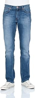 Wrangler - Men's Jeans - Straight Fit Regular - Greensboro - Light Blue Fade