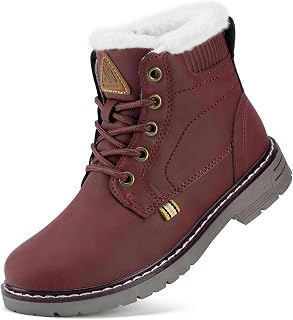 Mishansha Children's Winter Boots Shoes Boys Girls 7-4 UK