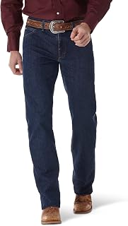 Wrangler Men's Premium Performance Cowboy Cut Comfort Wicking Regular Fit Jeans