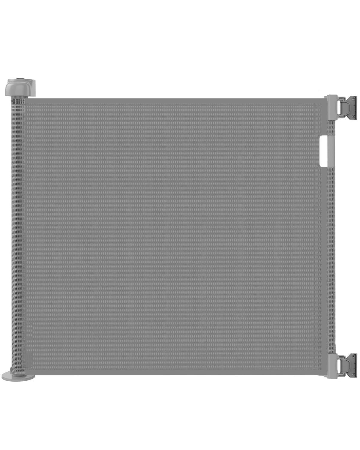 Retractable Dog Gate and Baby Gate for Stairs, 33"H x 55"W, Drill Mount | Drilli