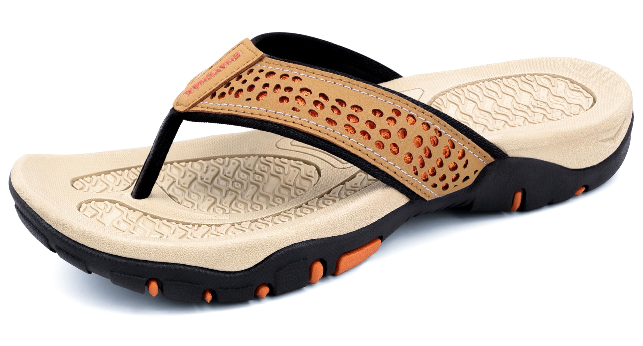 ChayChax Flip Flops Men Sandals Sports Beach and Pool Summer Slippers Flip Flops