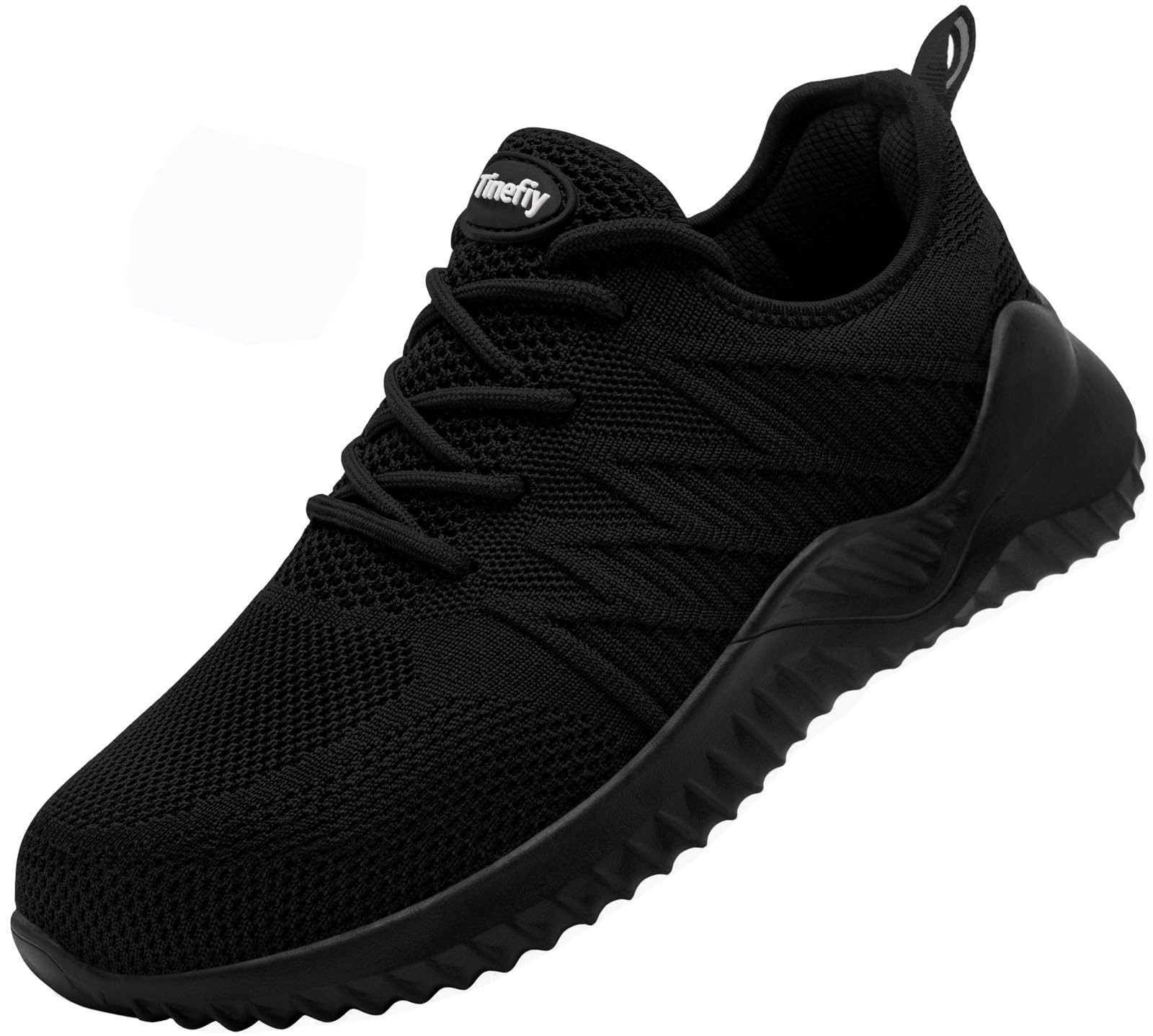 Tinefiy Steel Toe Shoes for Women Comfortable Safety Work Sneaker | Indestructib