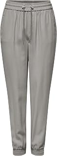 ONLY ONLKELDA Women's Elegant Business Pants Poptrash Loose Fit Paperback Elastic Pants