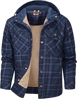 Mr.Stream Woodman Men's Hooded Shirt Plaid