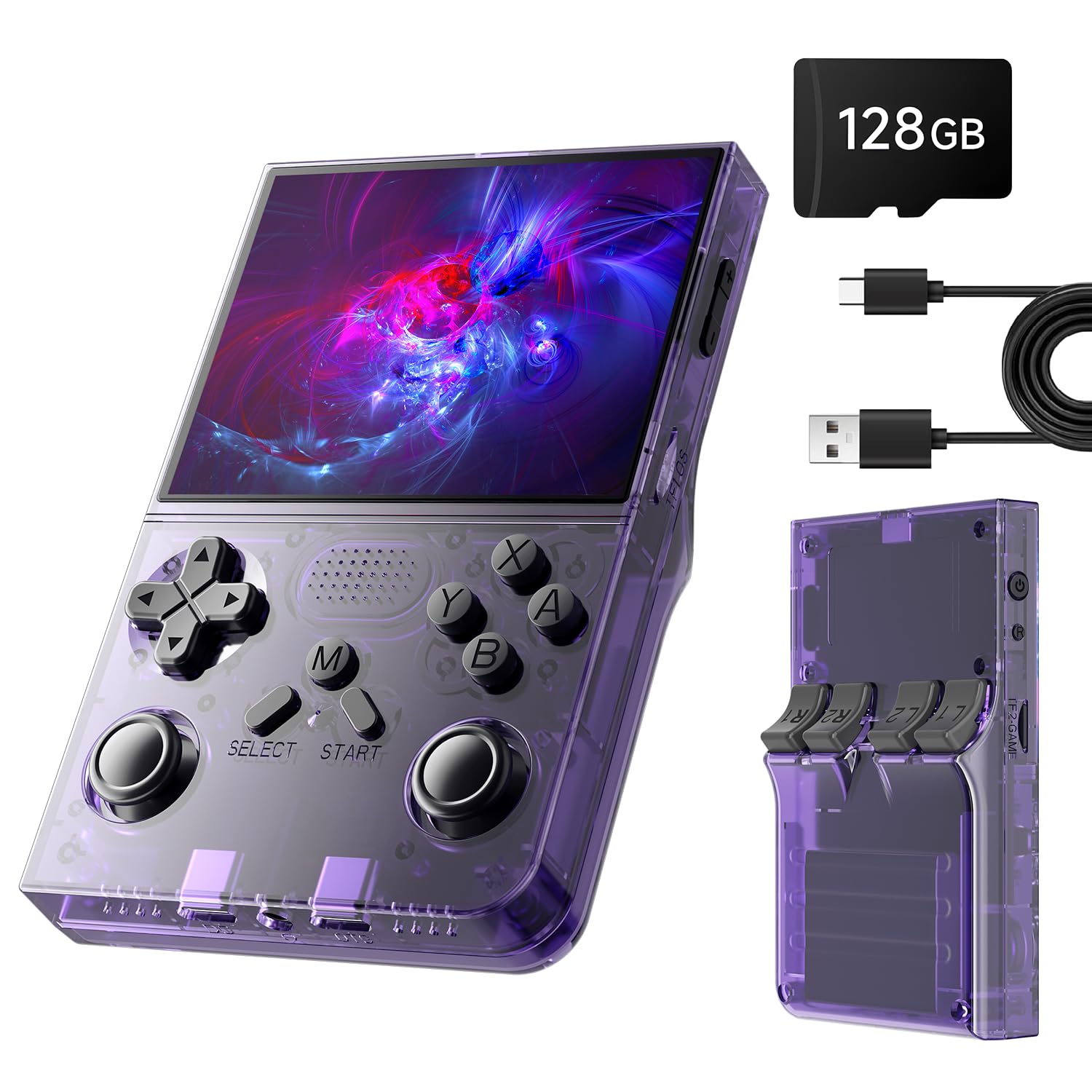 R40 Retro Handheld Game Console, 18000+ HD Games Mini Retro Gaming Console, 3.5 