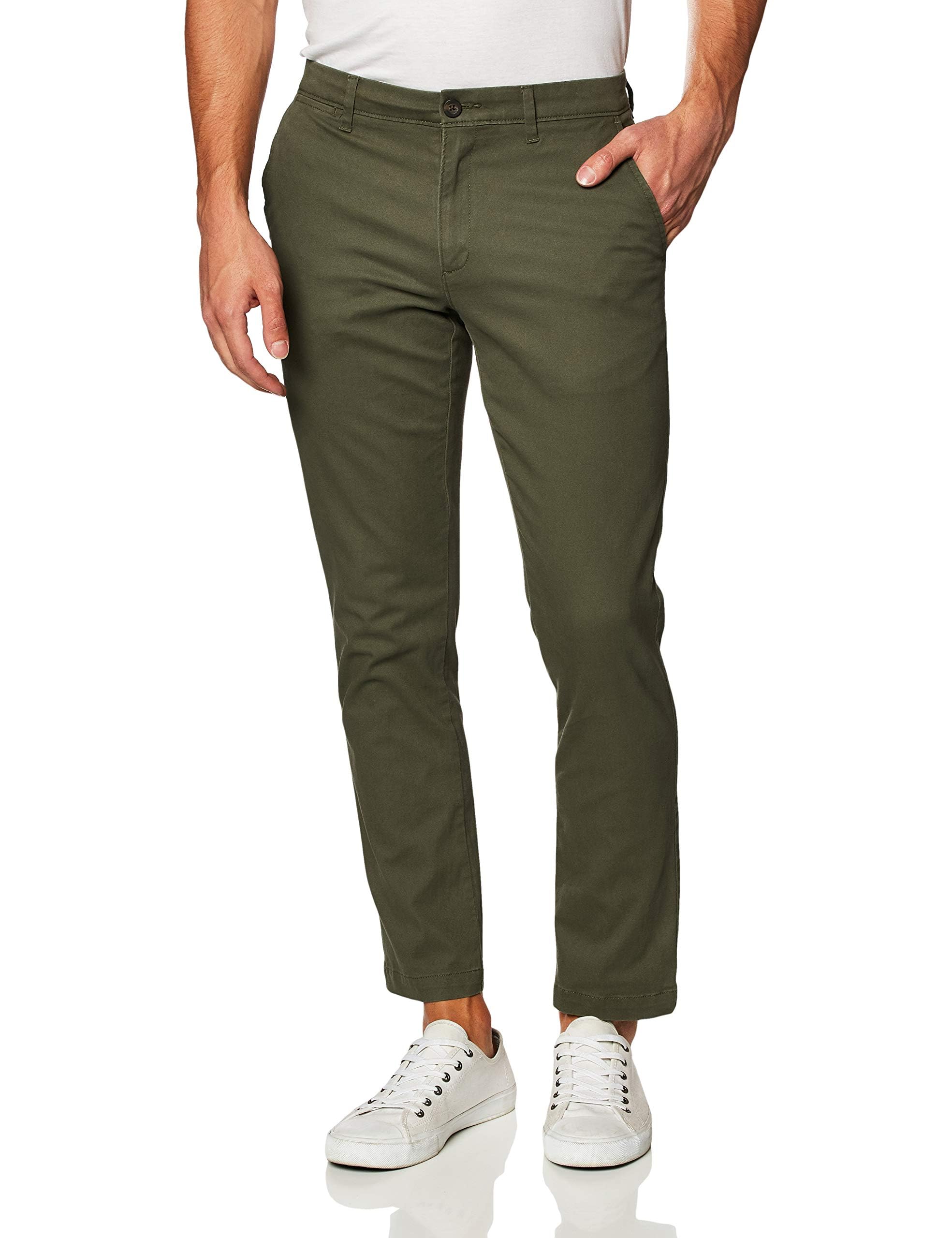 Amazon Essentials Men's Slim-Fit Casual Stretch Chino Trouser
