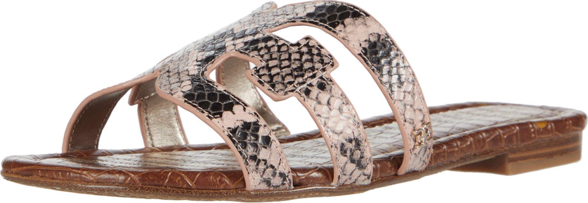 Sam Edelman Bay Deco Pink Exotic Snake Print Leather 9