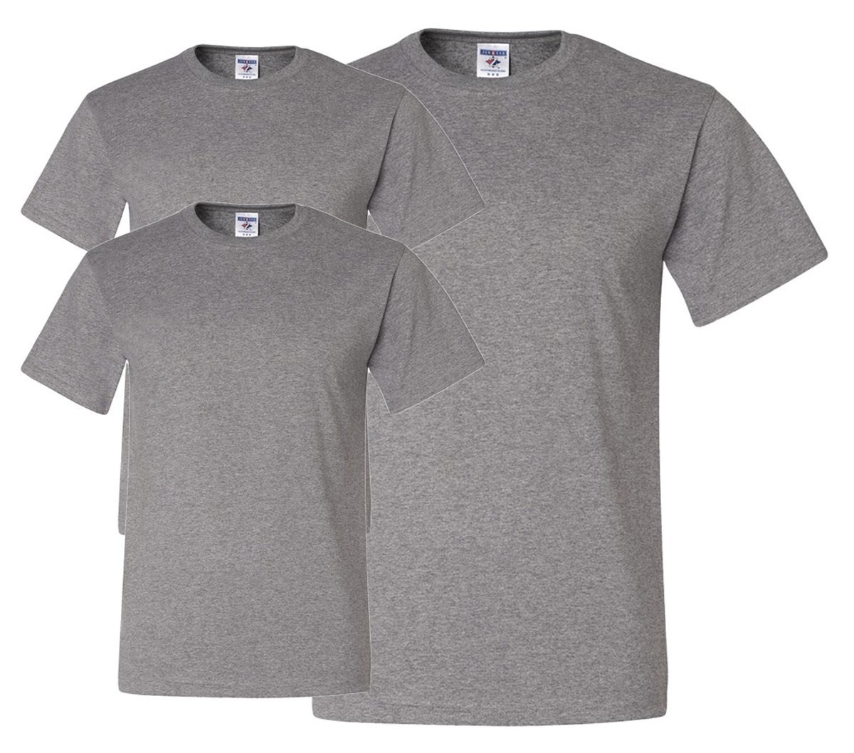 Jerzees Men's Mens Dri-Power Active Short Sleeve Crew T-Shirt Shirt (Pack of 1)