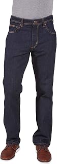 Wrangler - Men's Jeans - Regular Fit - Red Kabel - Authentic Blue