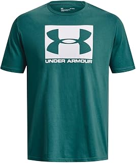 Under Armour Maglietta Sportiva da Uomo UA Boxed Maniche Corte Graph Uomo (Pacco da 1)