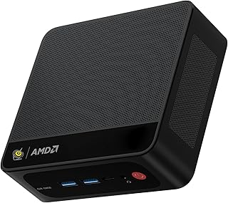 Beelink SER5 Mini PC, AMD Ryzen 5 5500U 16GB DDR4+480GB NVMe M.2 SSD | W11 Pro+2.5G LAN+WiFi 6+BT5.2, DP+HDMI+Type-C Triple Display 4K Output, AMD Radeon Graphics 7-cores 1800 MHz Mini Computer