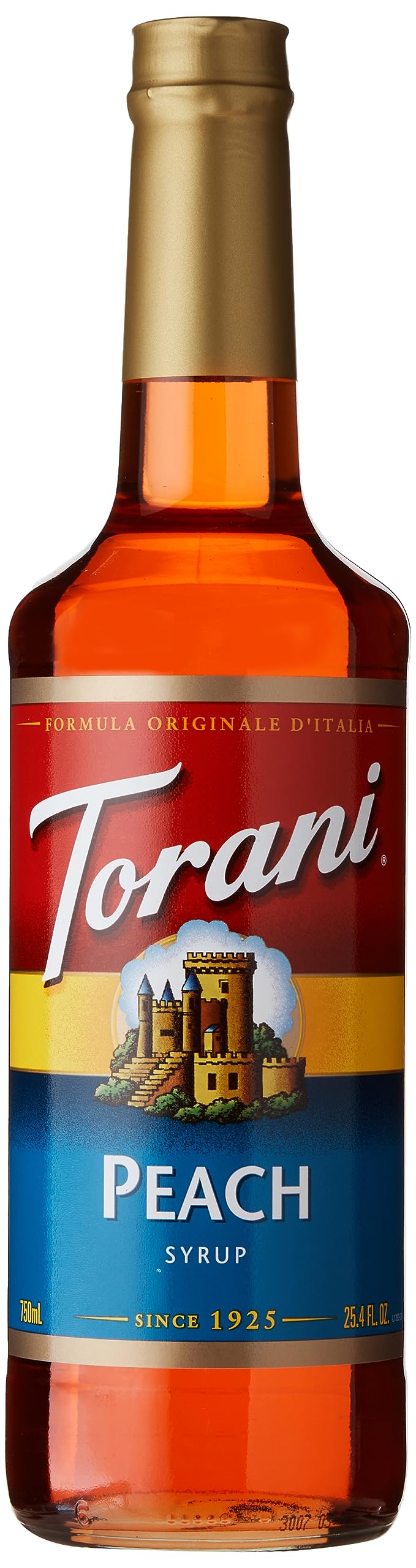 Torani Peach Flavor Syrup 750ml