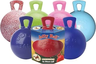Horsemen's Pride 10" Horse Jolly Ball Apple Scented | Horse toy won't pop or deflate, attracts horses with natural apple scent.
