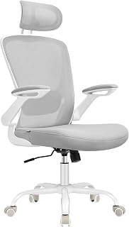 SONGMICS Office Chair, Ergonomic Computer Chair with Headrest