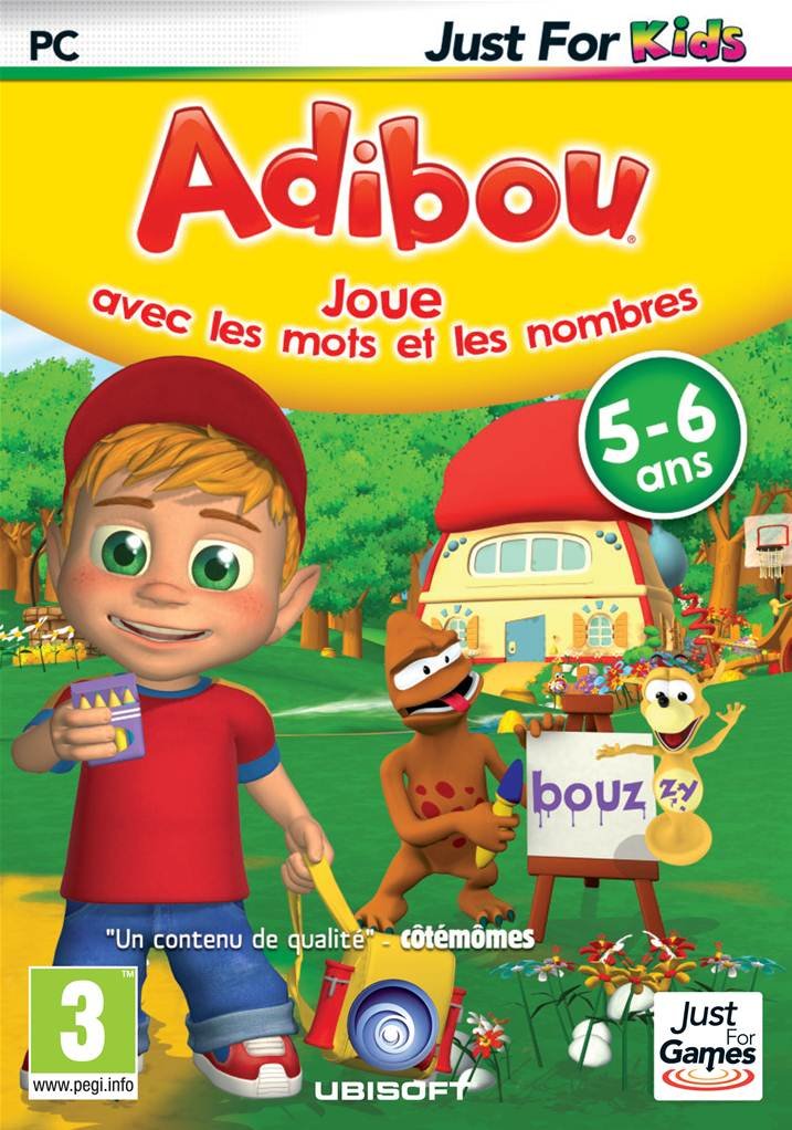 Adibou Joue avec les Mots et les Nombres 5-6 ans